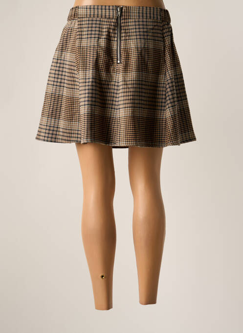 Fustă scurtă bej ONLY femeie