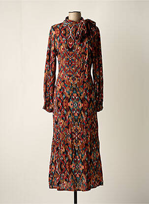 Rochie lungă maro DEUX. BY ELINE DE MUNCK femeie