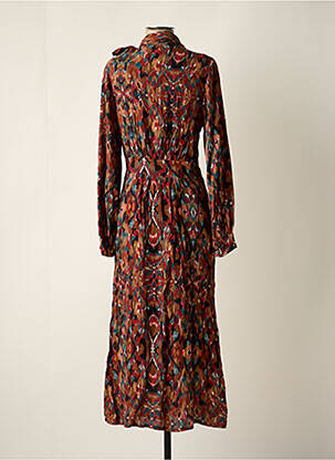 Rochie lungă maro DEUX. BY ELINE DE MUNCK femeie