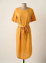 Rochie midi galben LE FABULEUX MARCEL DE BRUXELLES femeie