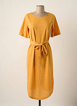 Rochie midi galben LE FABULEUX MARCEL DE BRUXELLES femeie