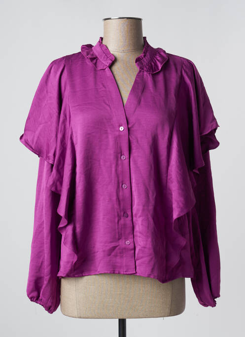 Cămașă violet VERO MODA femeie