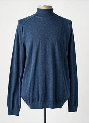 Pulover albastru KNOWLEDGE COTTON APPAREL bărbat