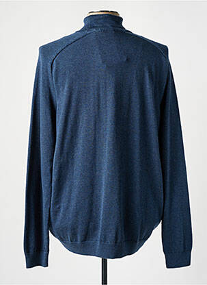Pulover albastru KNOWLEDGE COTTON APPAREL bărbat
