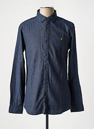 Cămașă cu mâneci lungi albastru FARAH bărbat