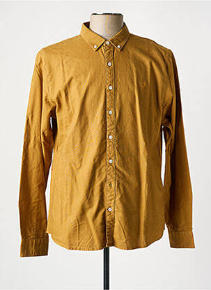 Cămașă cu mâneci lungi maro FARAH bărbat