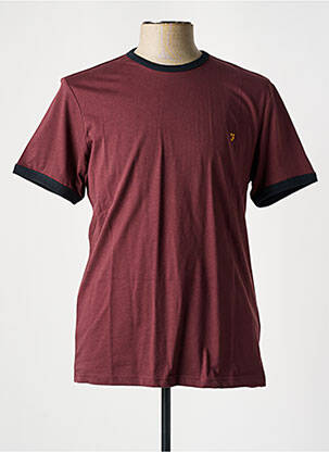 Tricou roșu FARAH bărbat