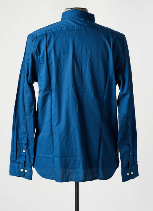 Cămașă cu mâneci lungi albastru KNOWLEDGE COTTON APPAREL bărbat