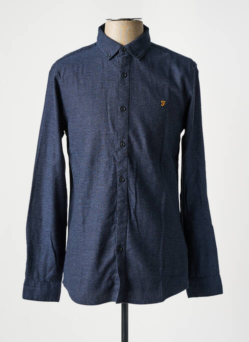 Cămașă cu mâneci lungi albastru FARAH bărbat