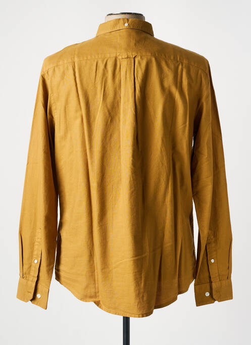 Cămașă cu mâneci lungi maro FARAH bărbat