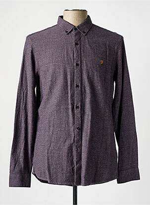 Cămașă cu mâneci lungi roz FARAH bărbat