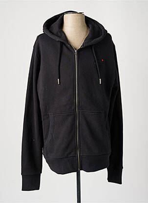 Hanorac negru SUPERDRY bărbat