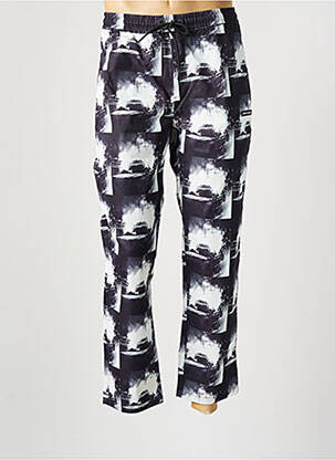 Pantalon drept negru HUMAN WITH ATTITUDE bărbat