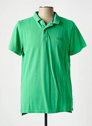 Polo verde SUPERDRY bărbat