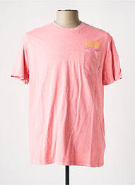 Tricou roz SUPERDRY homme