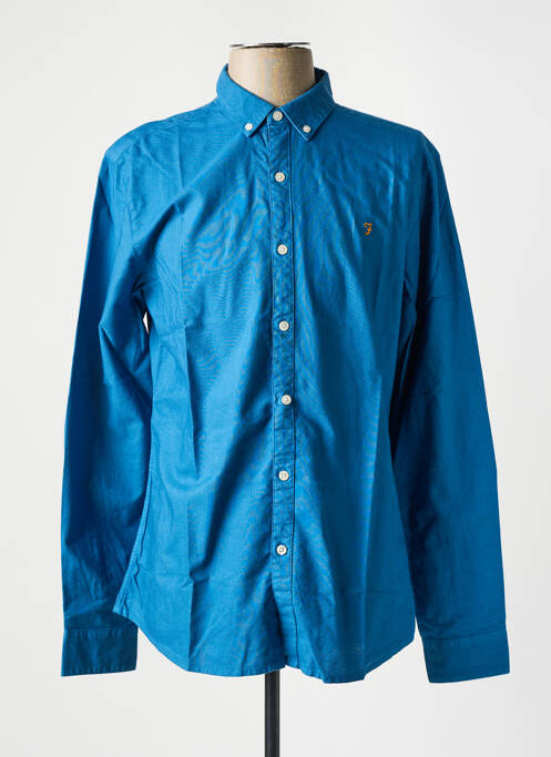 Cămașă cu mâneci lungi albastru FARAH bărbat