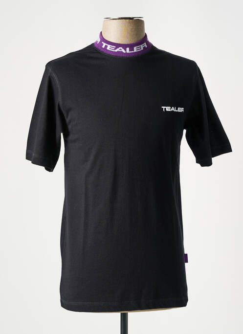 Tricou negru TEALER bărbat
