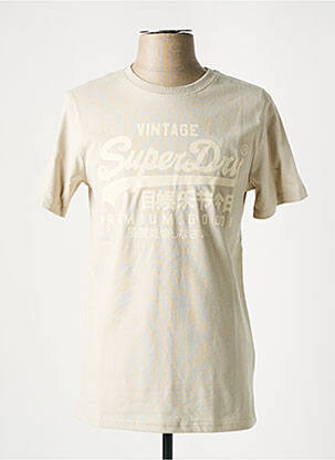 Tricou bej SUPERDRY bărbat