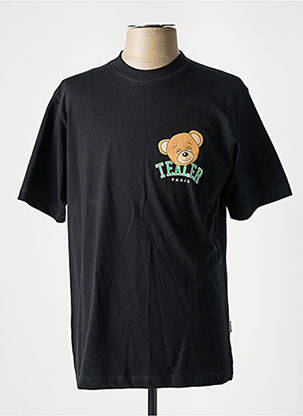 Tricou negru TEALER bărbat