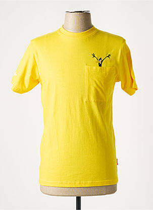 Tricou galben TEALER bărbat