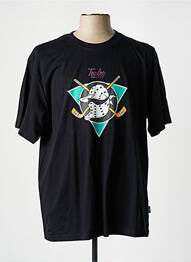Tricou negru TEALER homme