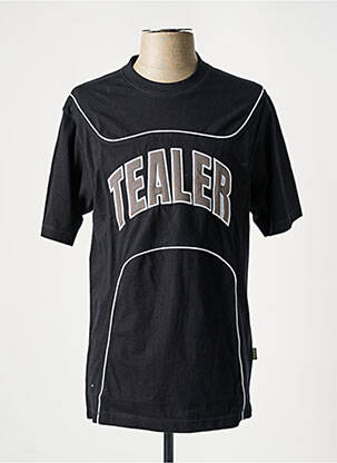 Tricou negru TEALER bărbat