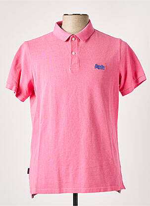 Polo roz SUPERDRY bărbat
