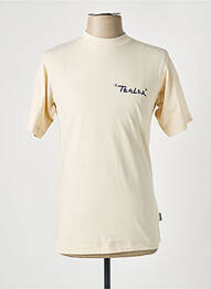 Tricou bej TEALER homme