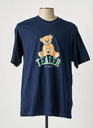 Tricou albastru TEALER bărbat