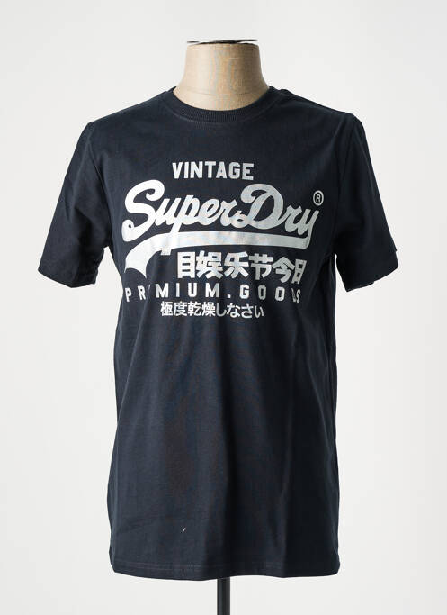 Tricou negru SUPERDRY bărbat