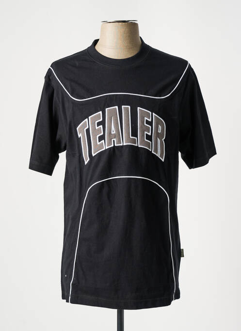 Tricou negru TEALER bărbat