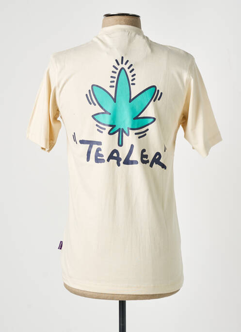 Tricou bej TEALER bărbat