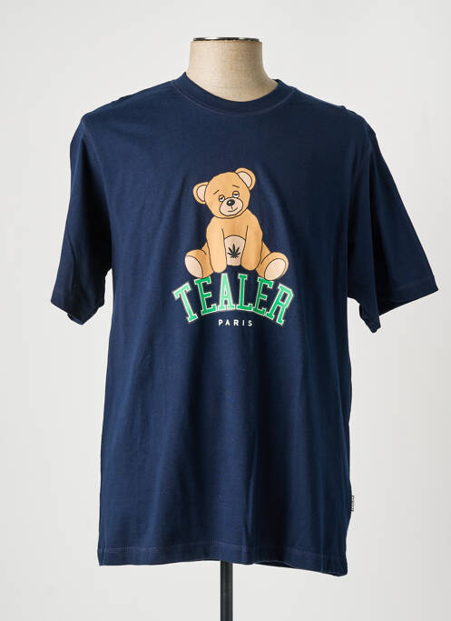 Tricou albastru TEALER bărbat