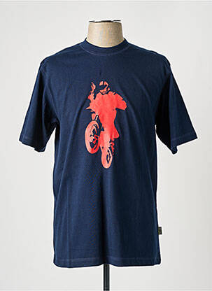 Tricou albastru TEALER bărbat