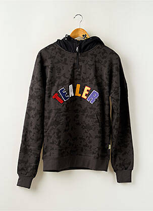 Hanorac negru TEALER bărbat