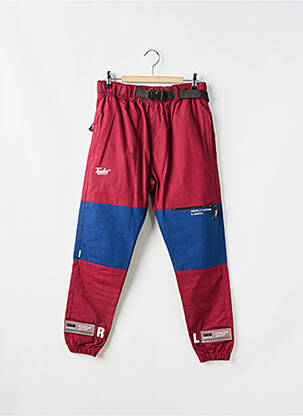 Pantalon drept roșu TEALER bărbat