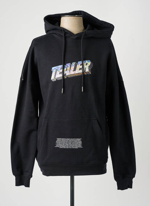 Hanorac negru TEALER bărbat