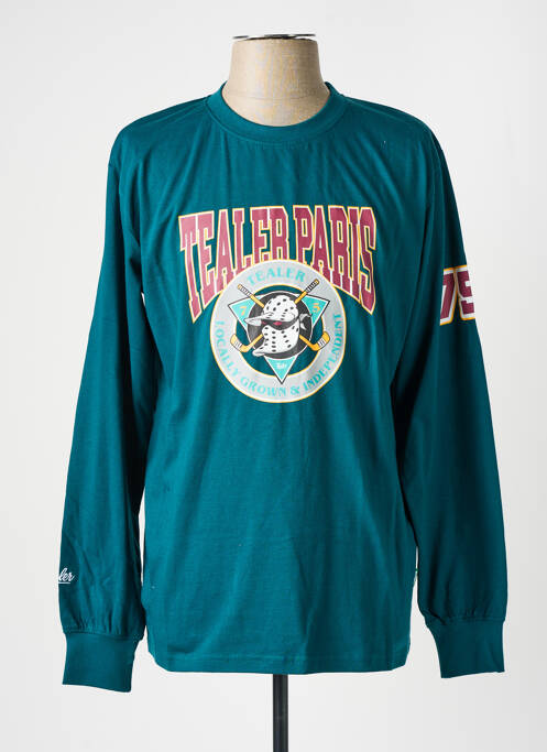 Tricou albastru TEALER bărbat