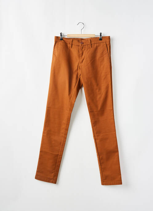 Pantalon slim maro CARHARTT bărbat
