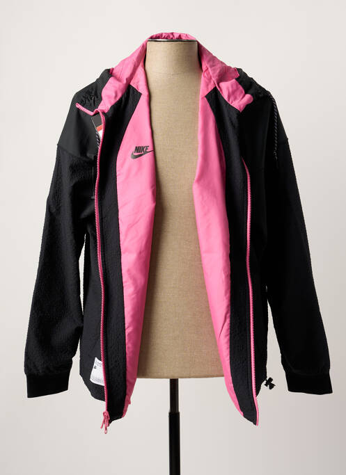 Jachetă vânt negru NIKE bărbat