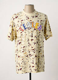 Tricou bej TEALER homme