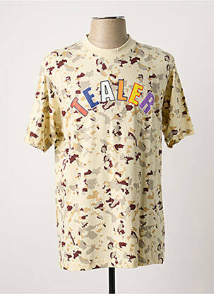 Tricou bej TEALER bărbat