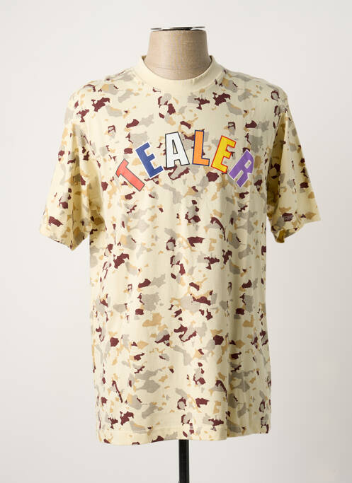 Tricou bej TEALER bărbat