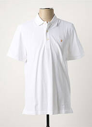 Polo alb FARAH homme