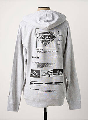 Hanorac gri DIAMOND SUPPLY CO bărbat