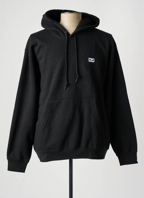 Hanorac negru OBEY bărbat