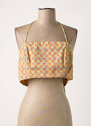 Top galben DAILY PAPER femeie