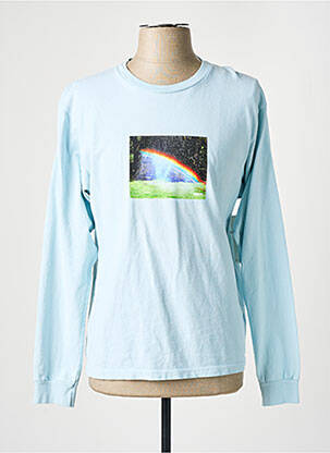 Top albastru OBEY femeie