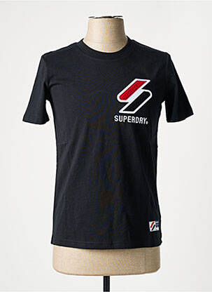 Tricou negru SUPERDRY femeie