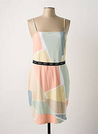 Rochie scurtă multicolor OBEY femme